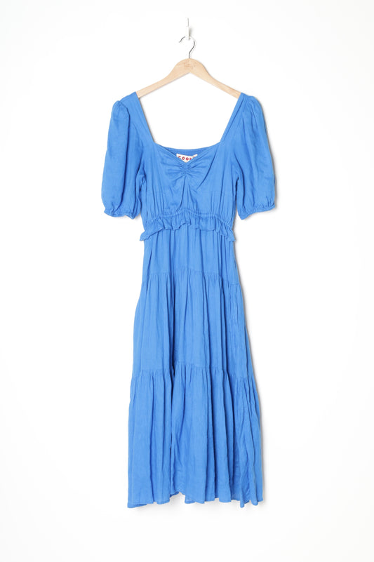 Cooper Womens Blue Dress Size 8