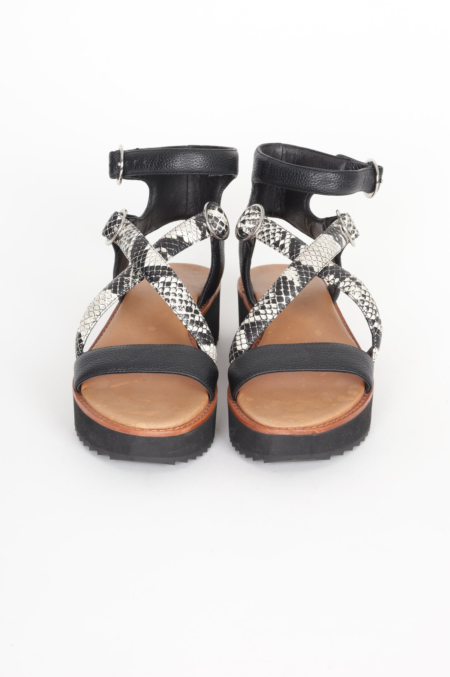 Moochi Womens Black Shoes Size EU 39