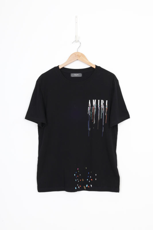 Amiri Mens Black T-shirt Size S