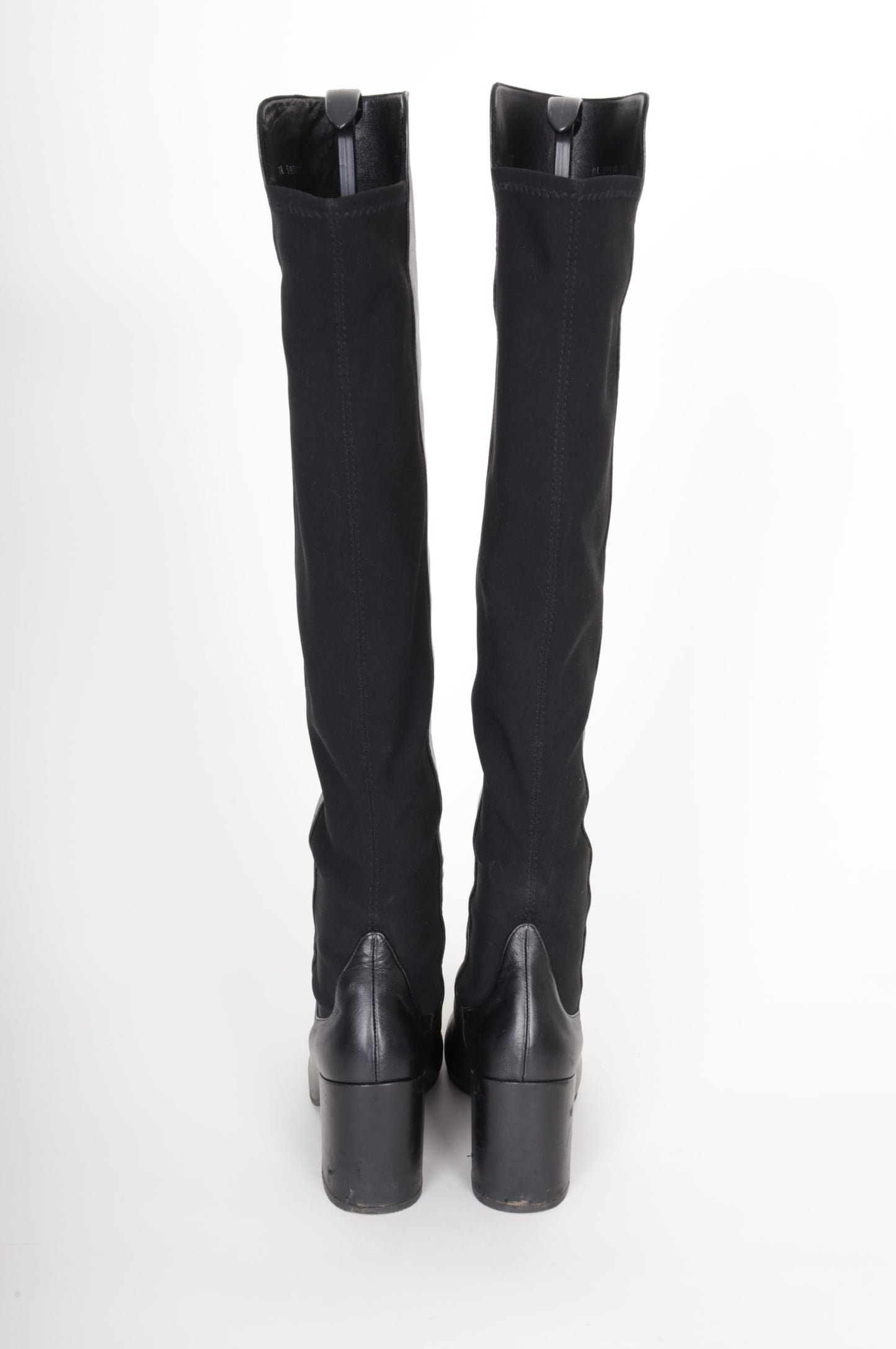 Stuart Weitzman Womens Black Boots  Size EU 38.5