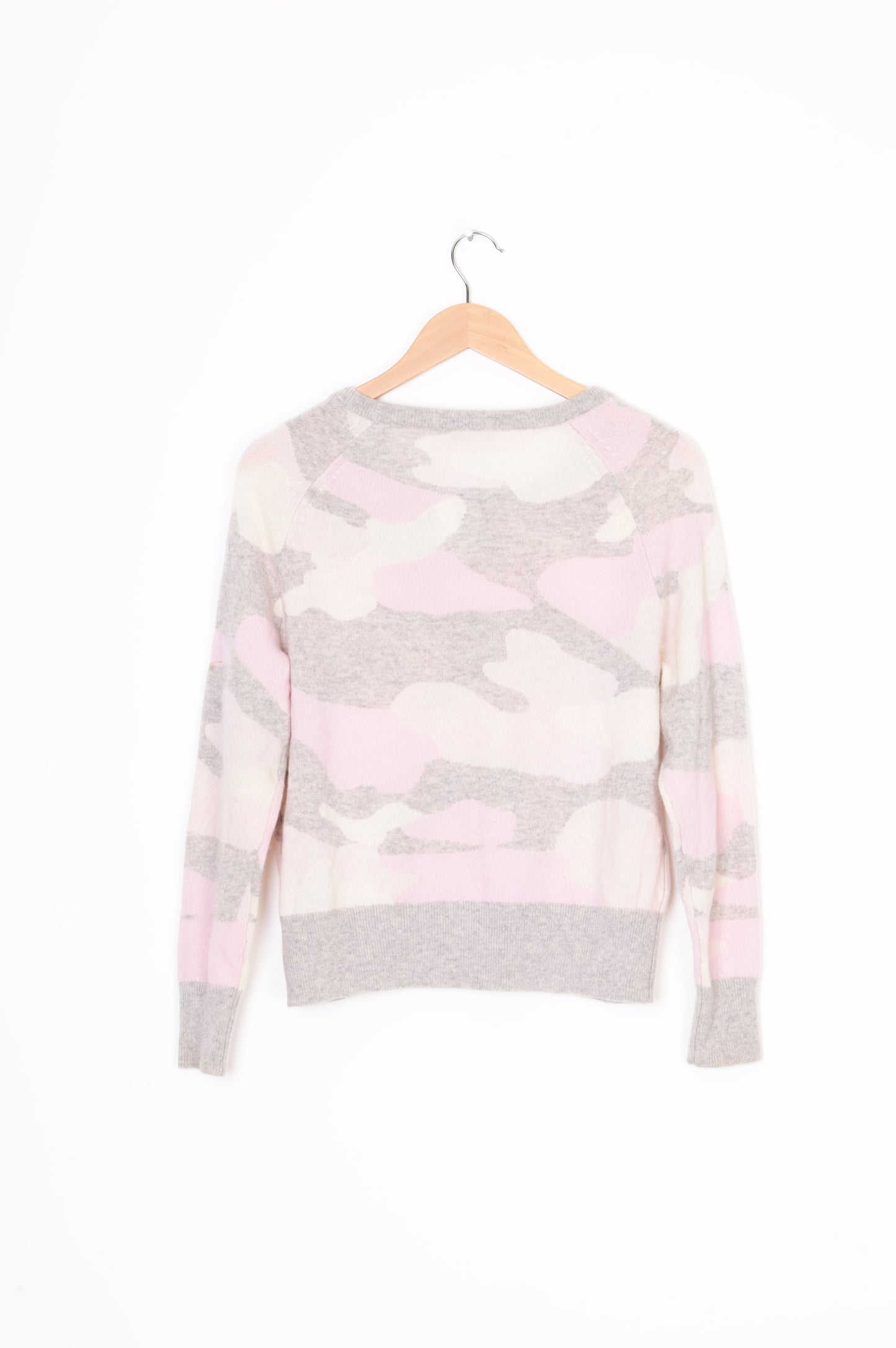 White + Warren Womens Grey Jumper Size XS