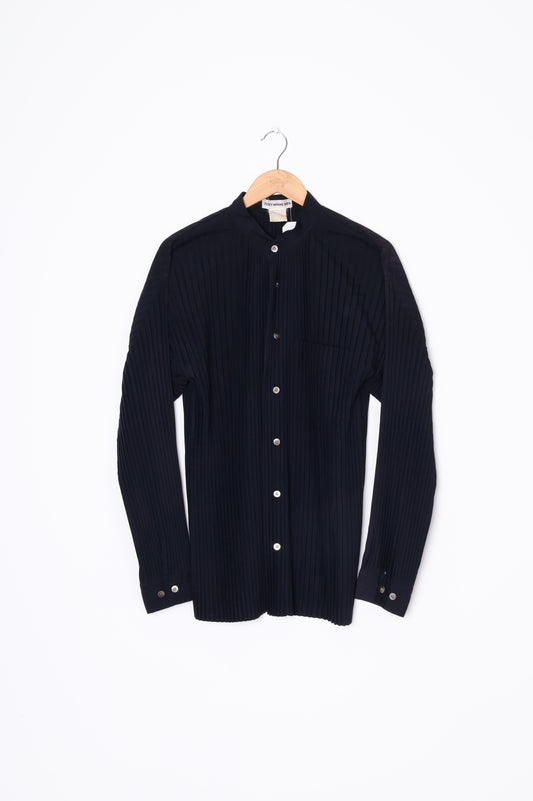 Issey Miyake Men Mens Black Shirt Size S