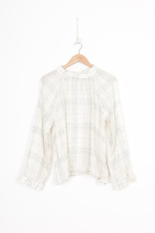 Marle Womens White Top Size M