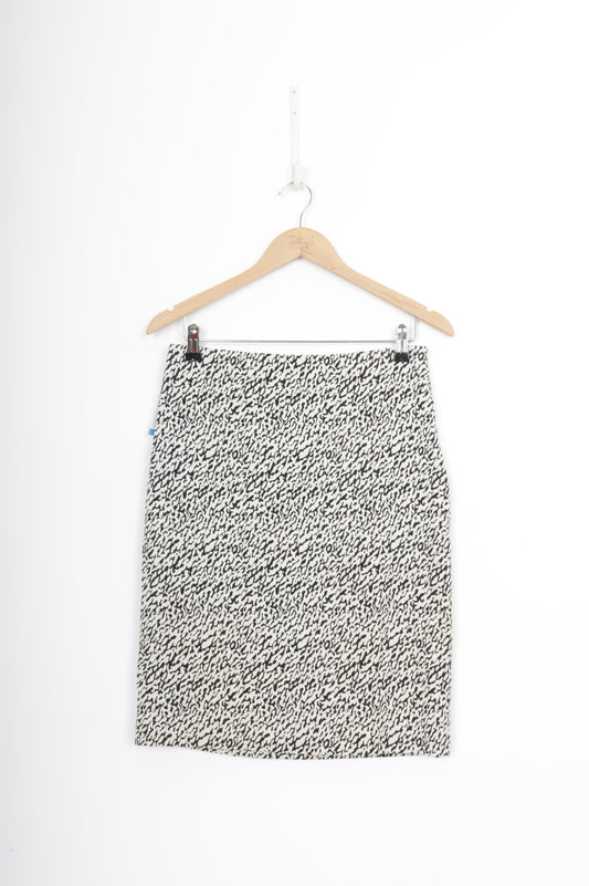 Diane von Furstenberg Womens Cream Skirt Size 8