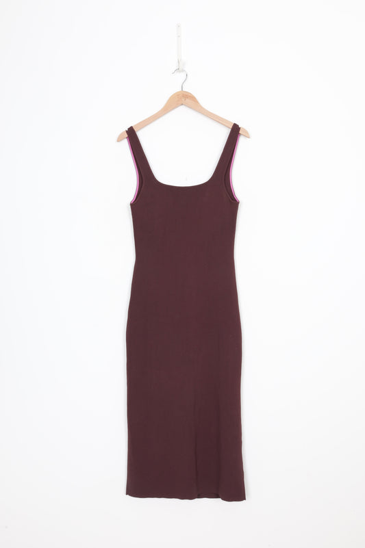 Cos Womens Brown Dress Size M