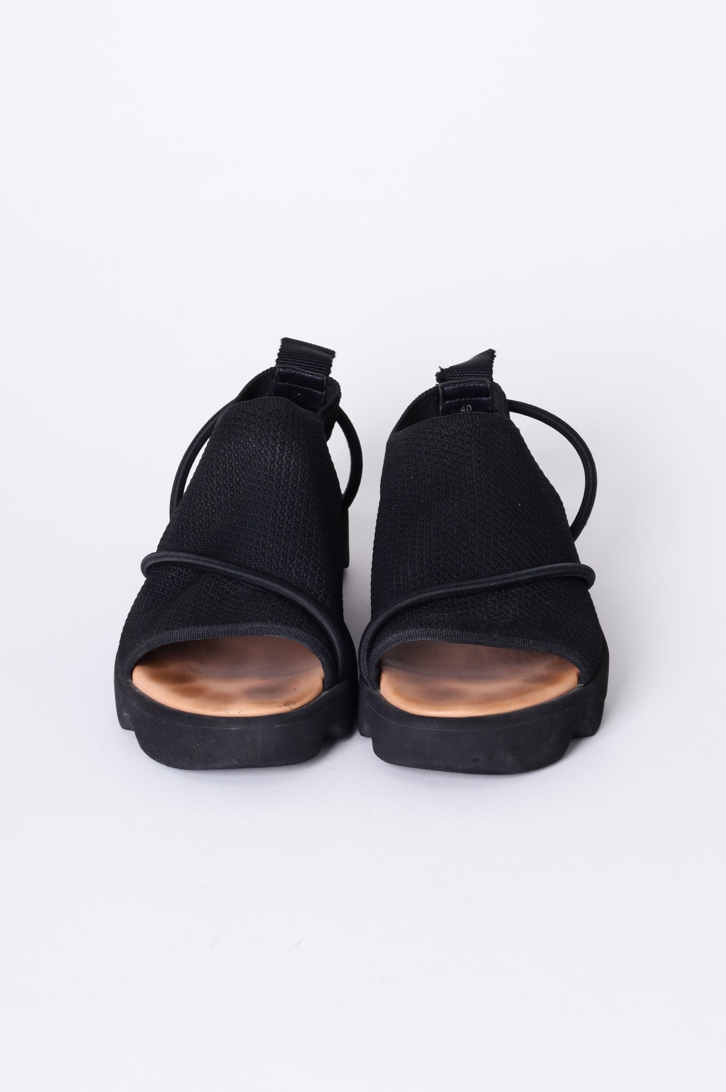 Issey Miyake x United Nude Womens Black Shoes Size EU 40