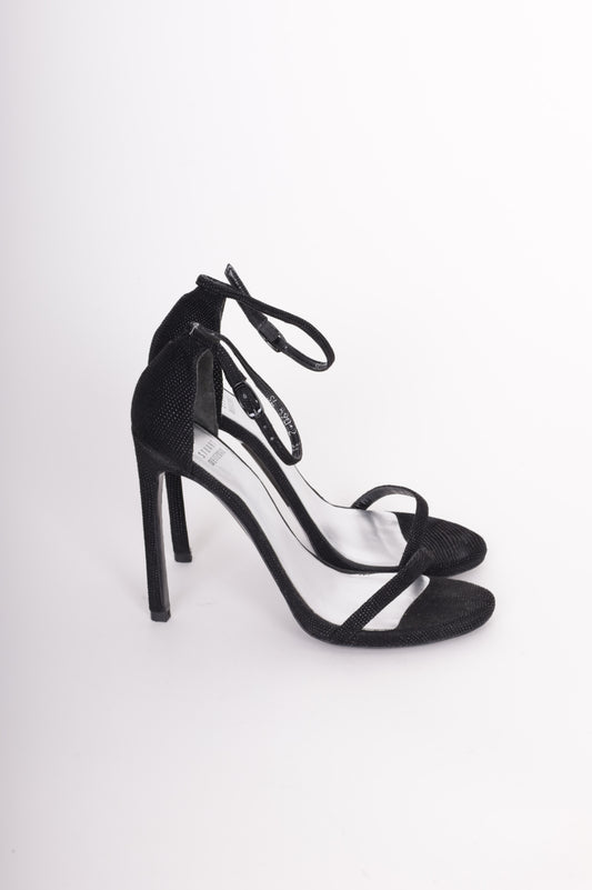 Stewart Weitzman Womens Black Heels Size EU 38