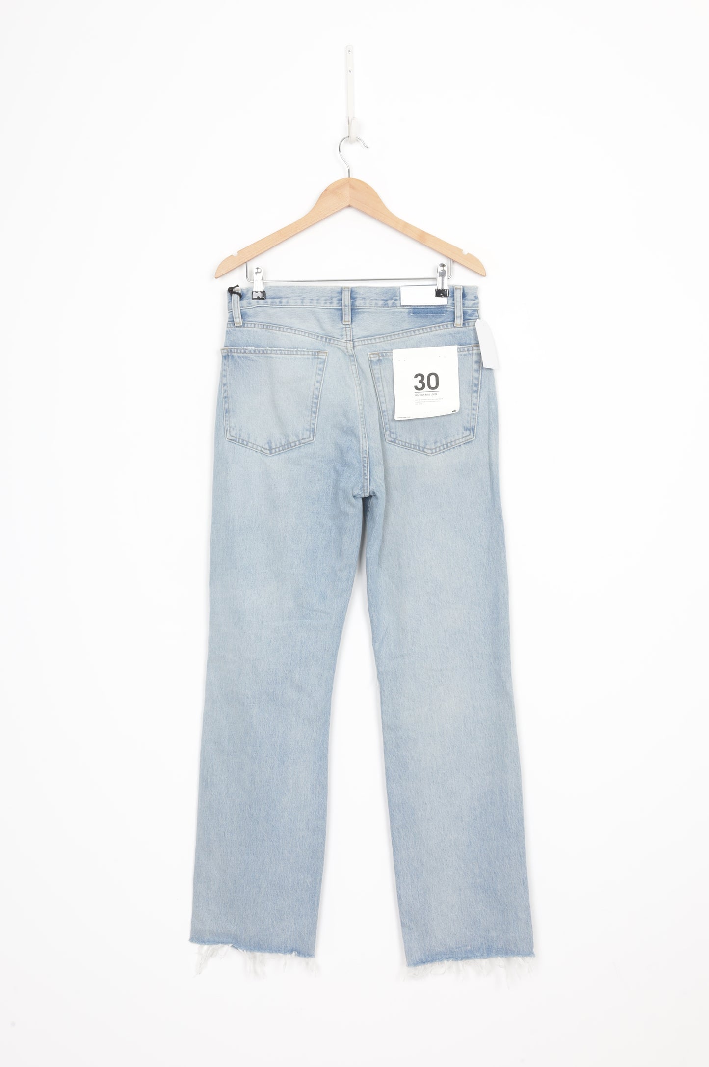 RE/DONE Womens Blue Jeans Size W 30
