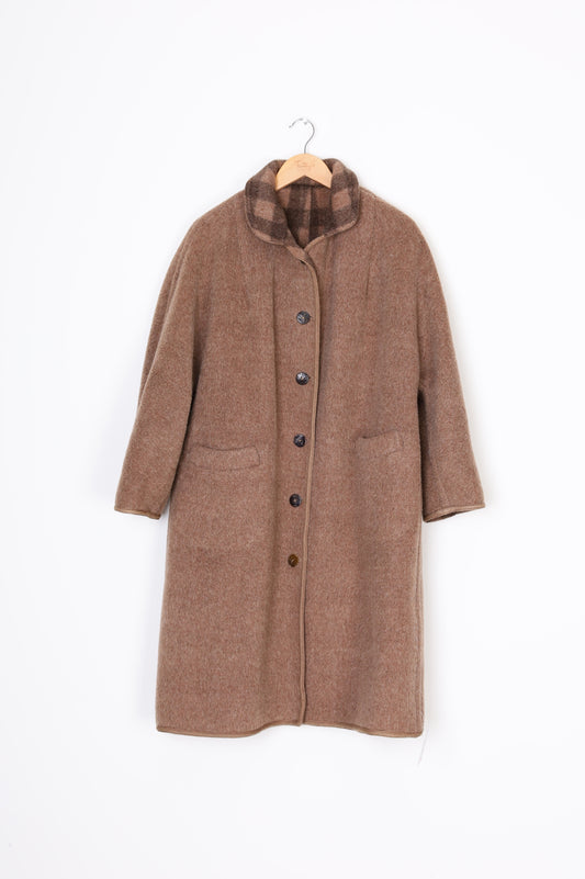 No Label Womens Brown Coat Size M