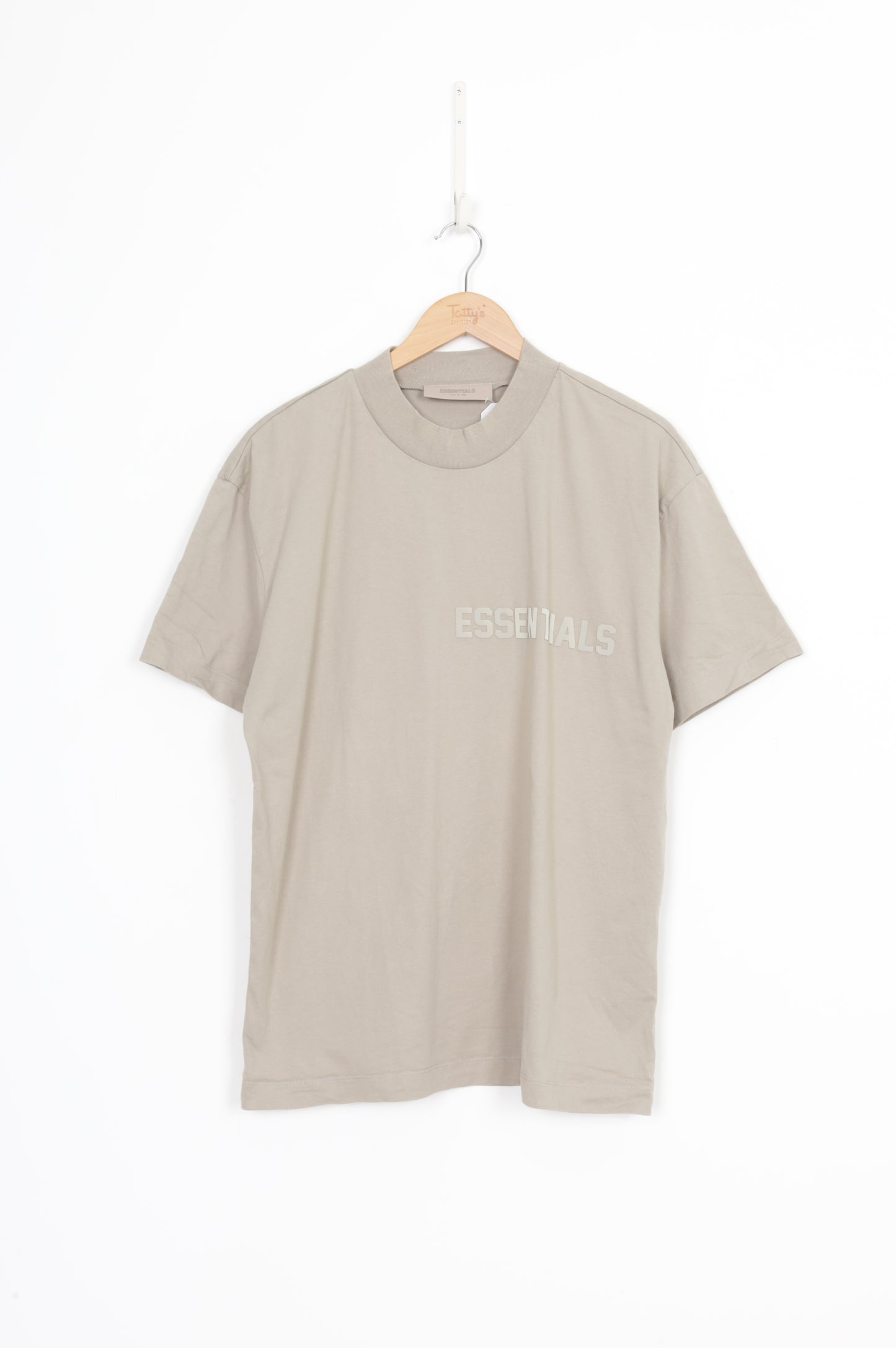 Essentials Fear of God Mens Khaki T-shirt Size M