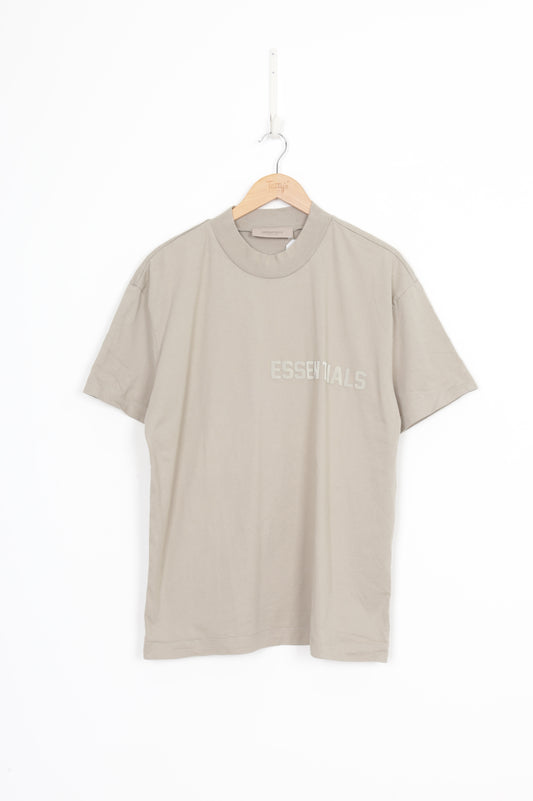 Essentials Fear of God Mens Khaki T-shirt Size M