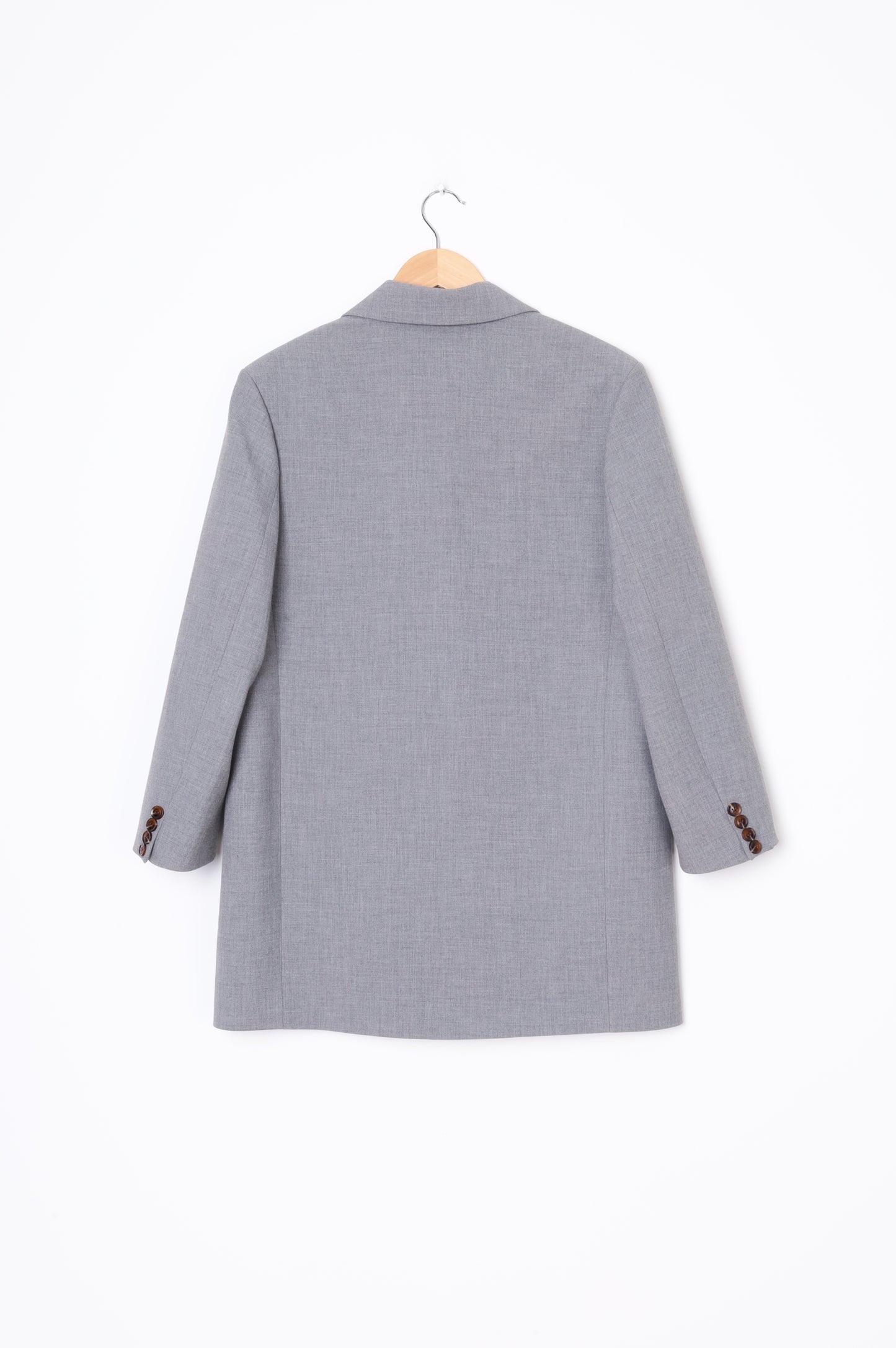 Samsoe Samsoe Womens Grey Blazer Size S