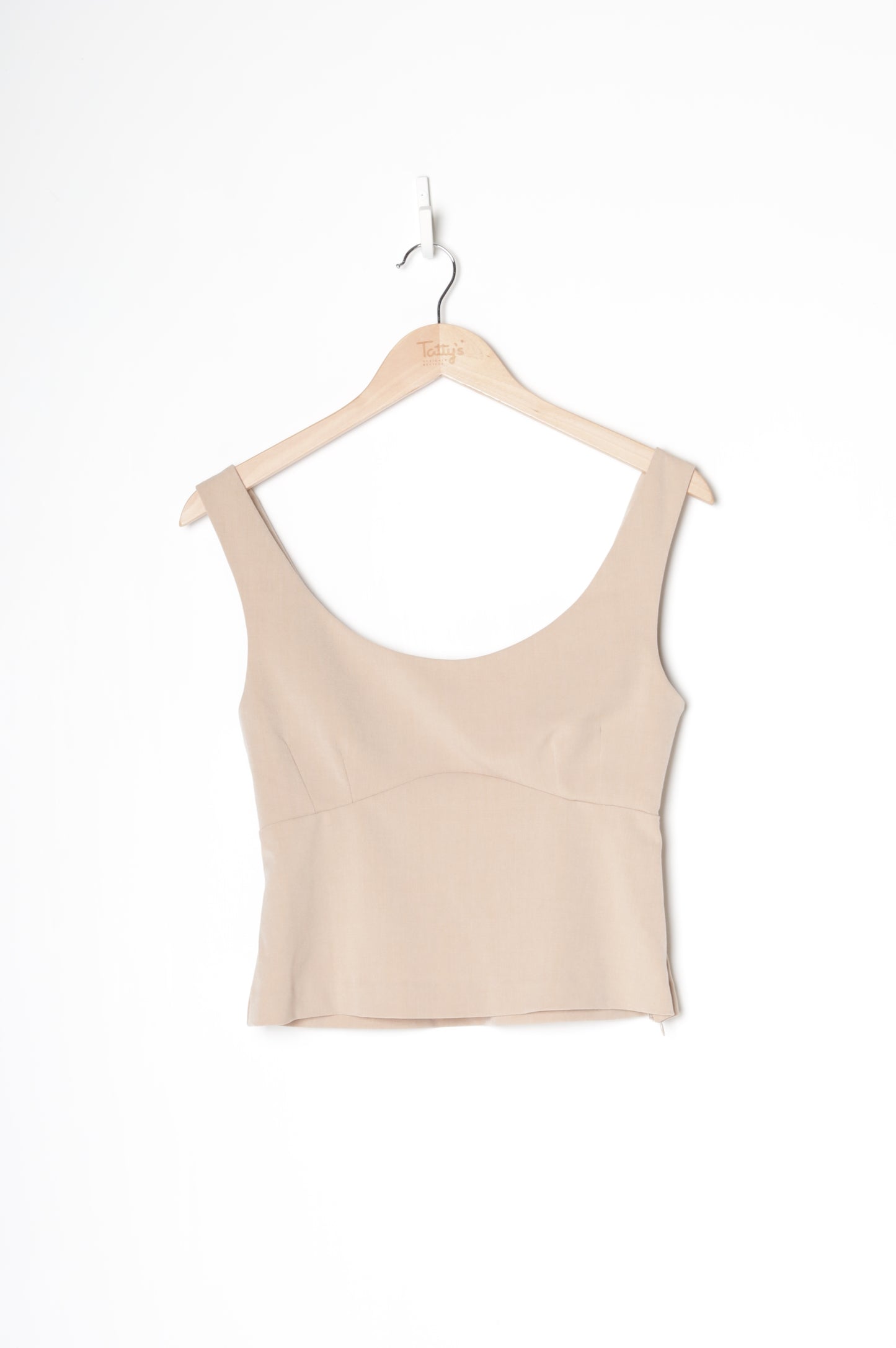 Ruby Womens Beige Top Size 8
