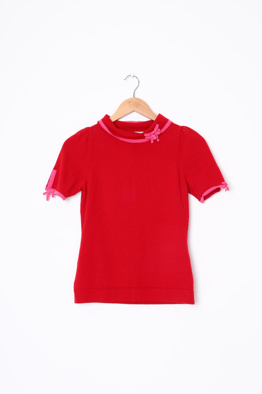 Alannah Hill Womens Red Top Size 10