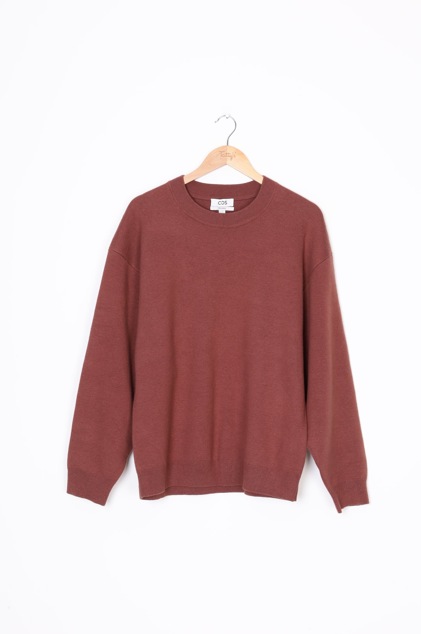 Cos Mens Brown Jumper Size S