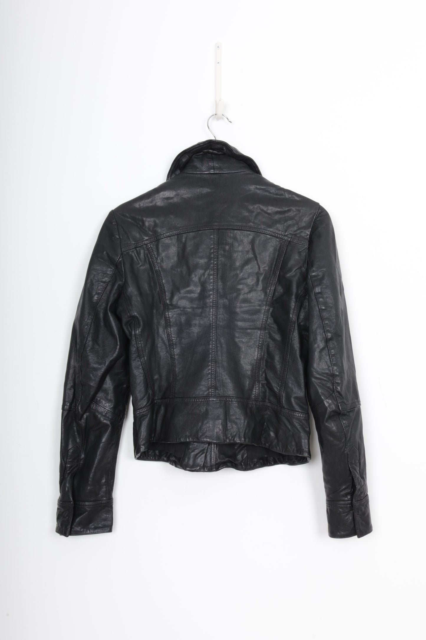 All Saints Womens Black Jacket Size 14