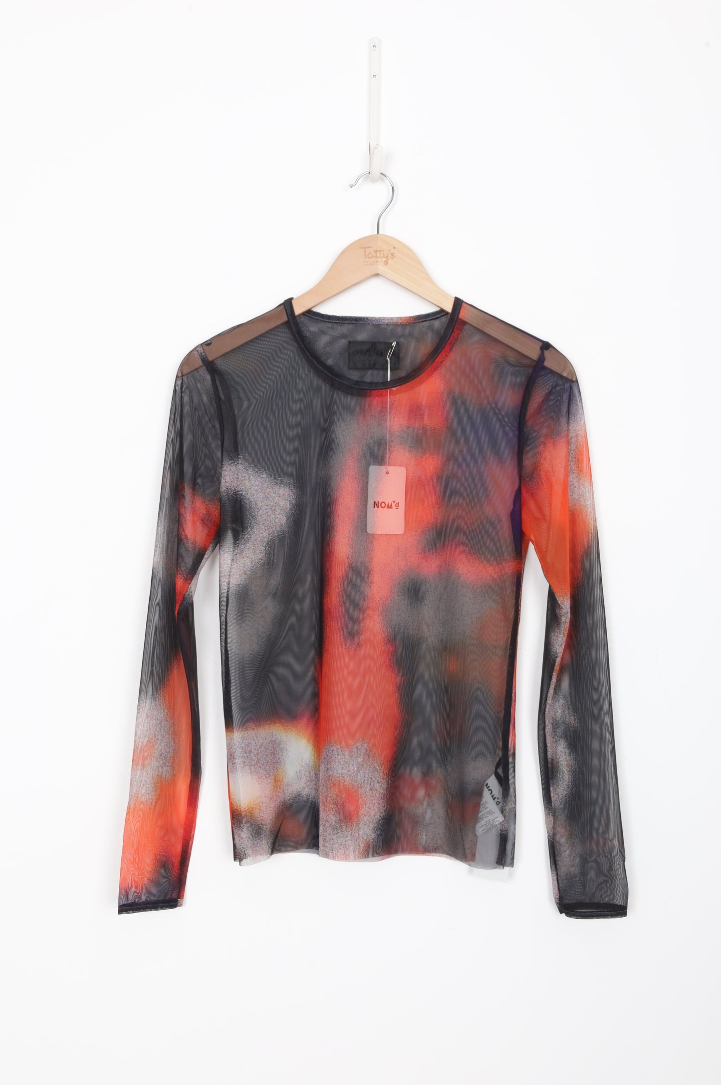 Nom*d Womens Black Top Size 8