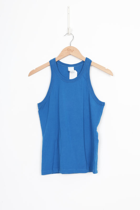 Kowtow Womens Blue Top Size M