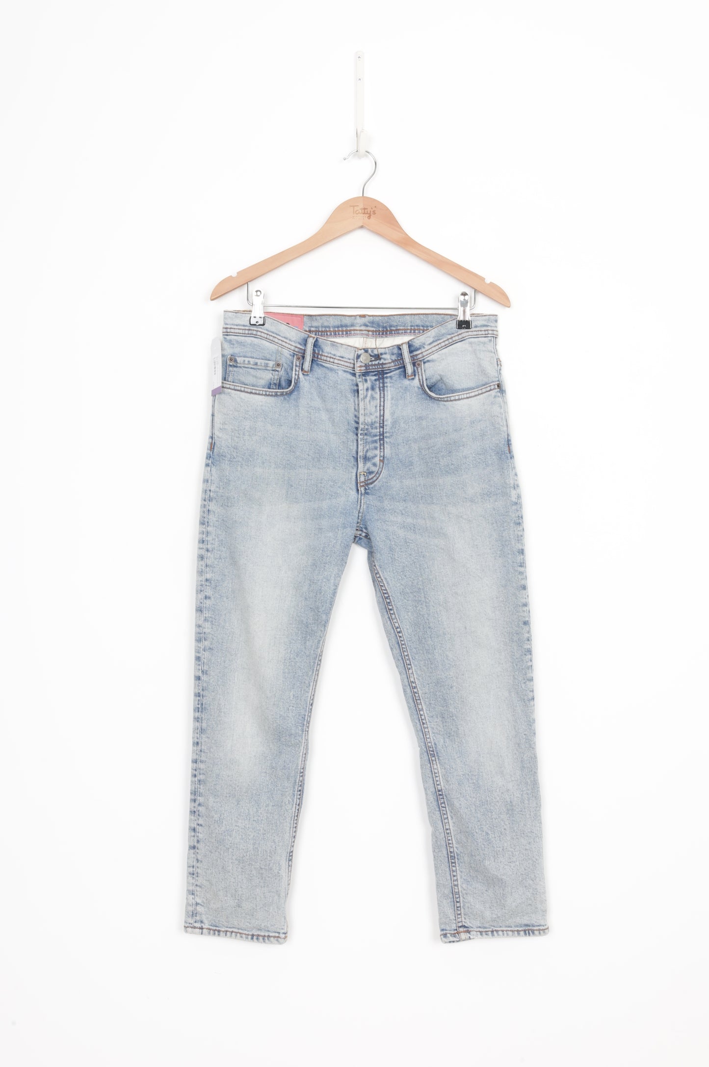 Acne Studios Bla Konst Womens Blue Jeans Size W 33