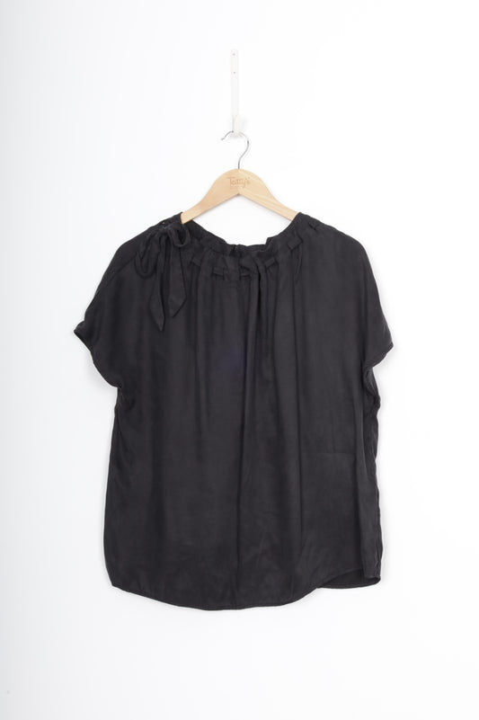 Moochi Womens Black Top Size 8