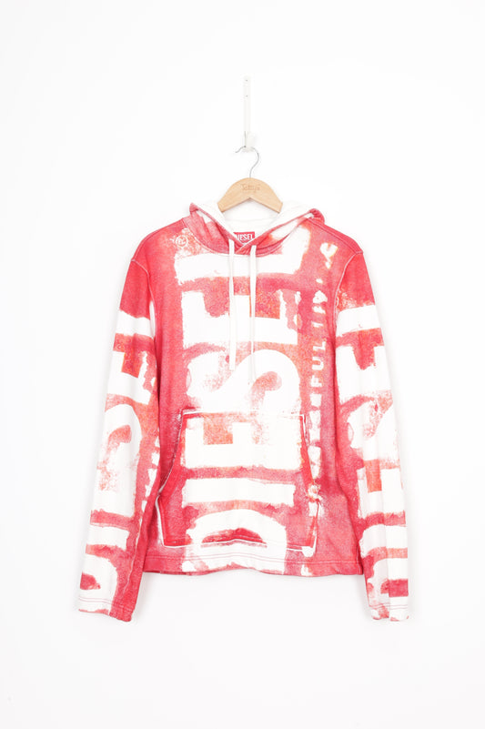 Diesel Womens Red Sweatshirt Size L