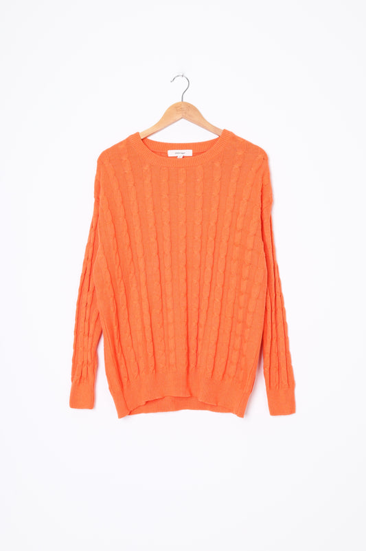 Juliette Hogan Womens Orange Jumper Size S