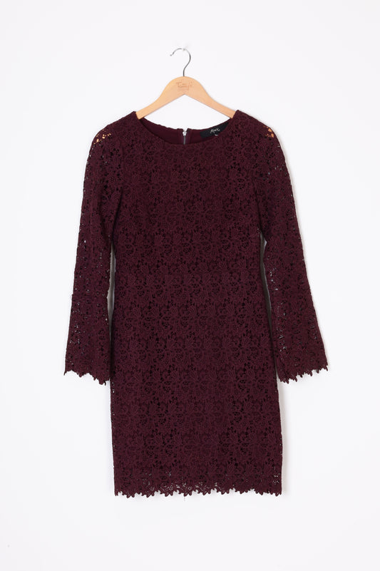 Max Womens Red Dress Size 8