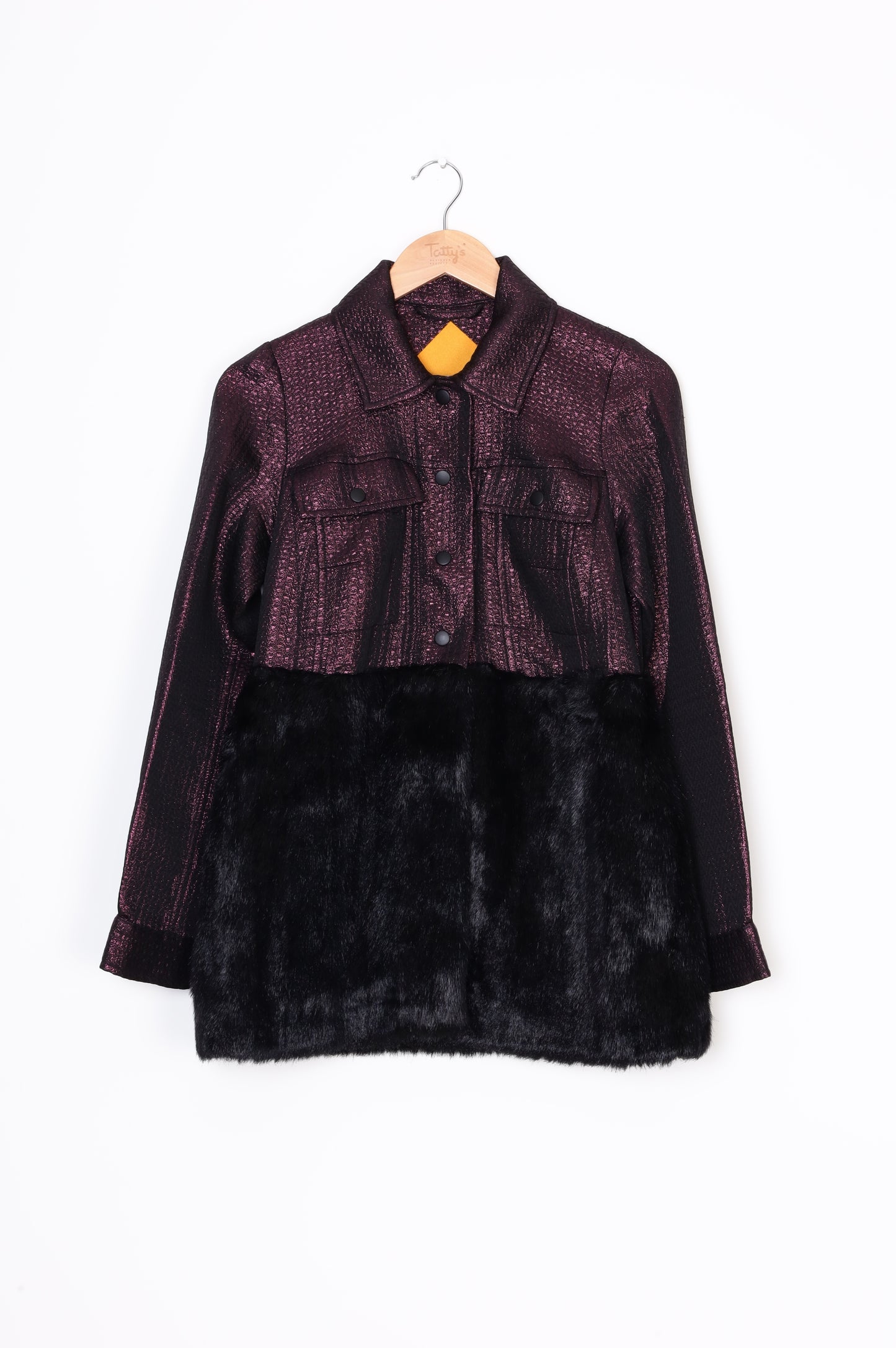 World Womens Purple Jacket Size XS