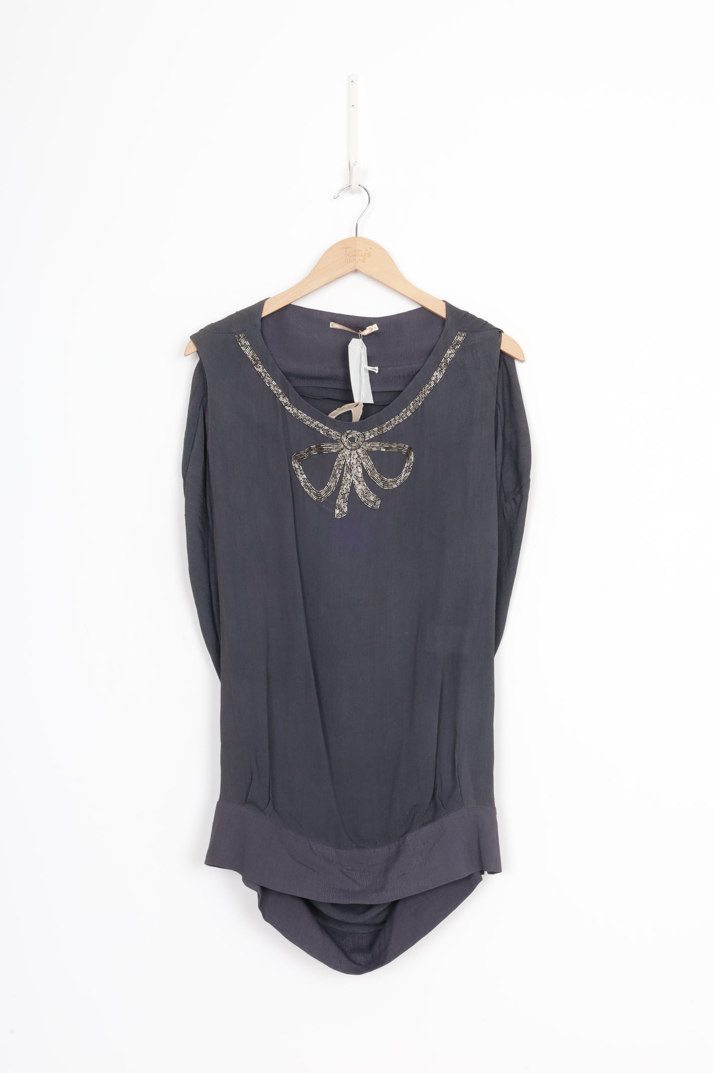 Trelise Cooper Womens Grey Top Size 8