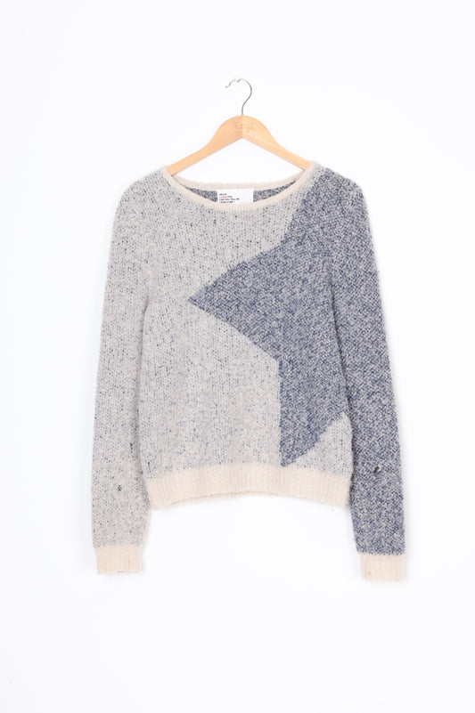 Leon & Harper Womens Blue Jumper Size L