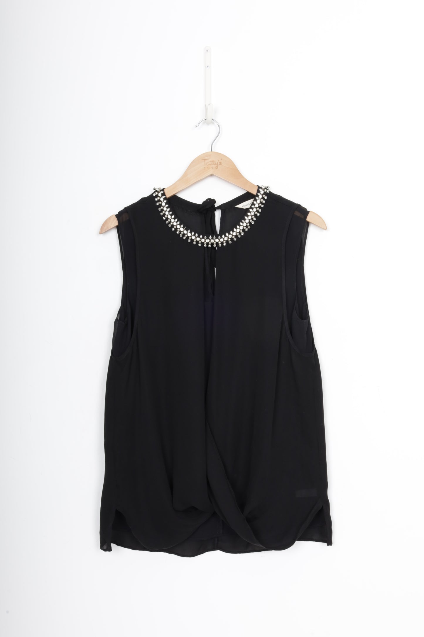 Rebecca Taylor Womens Black Top Size 6