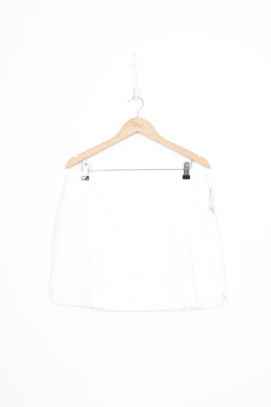 Superette Womens White Skirt Size 14