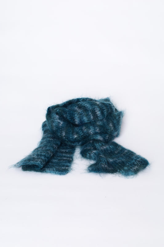 No Label Womens Blue Scarf Size O/S