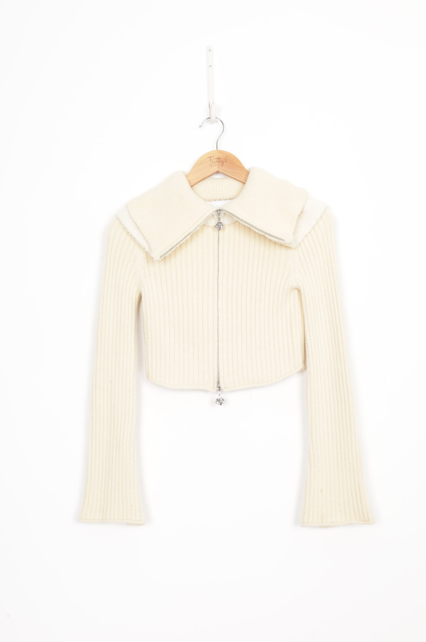 House of Sunny Womens Cream Jumper Size 6