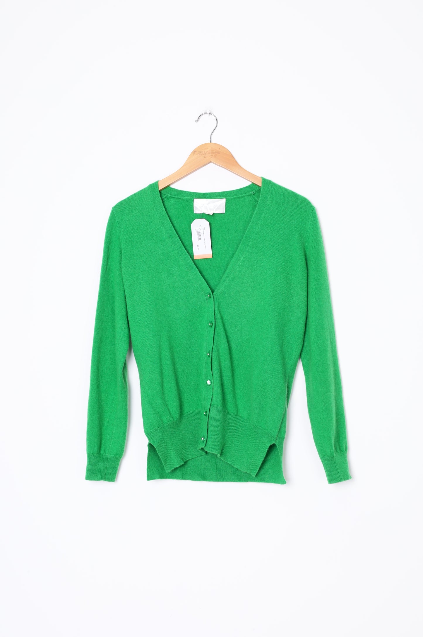 Gabriella Womens Green Cardigan Size M