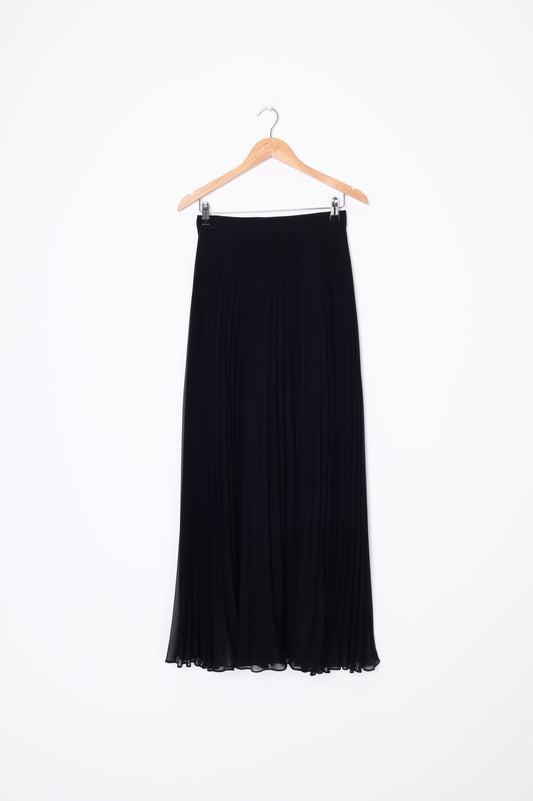 Ewaldo Bock Womens Black Maxi Skirt Size 10