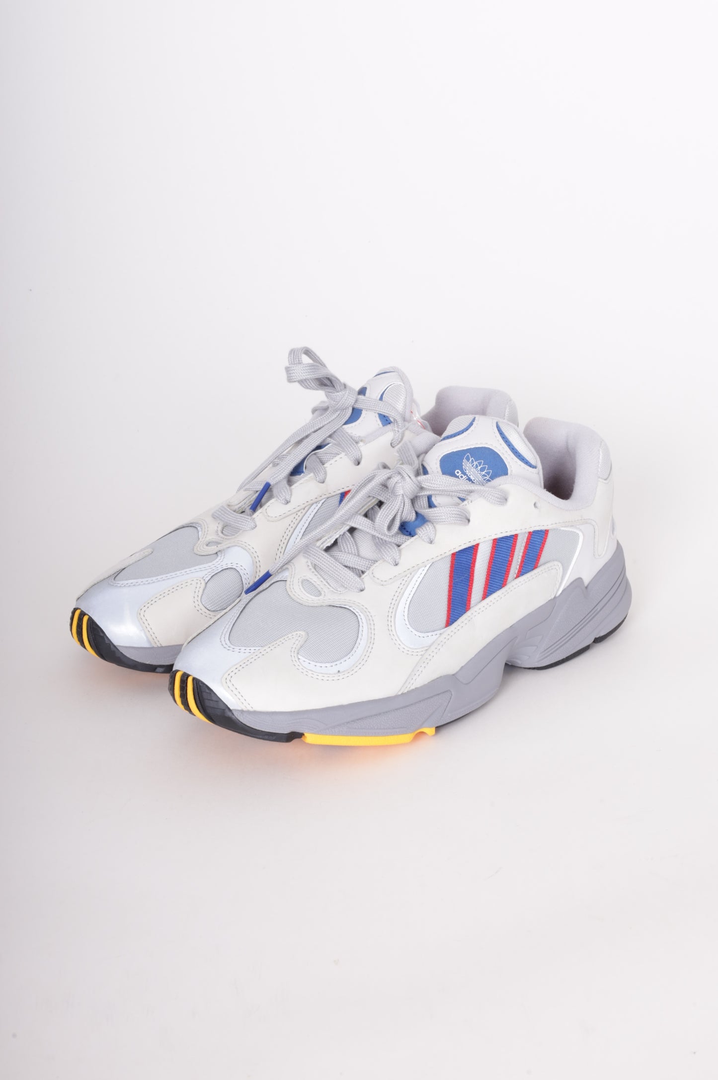 Adidas Yung-1 Mens Grey Sneakers Size EU 44