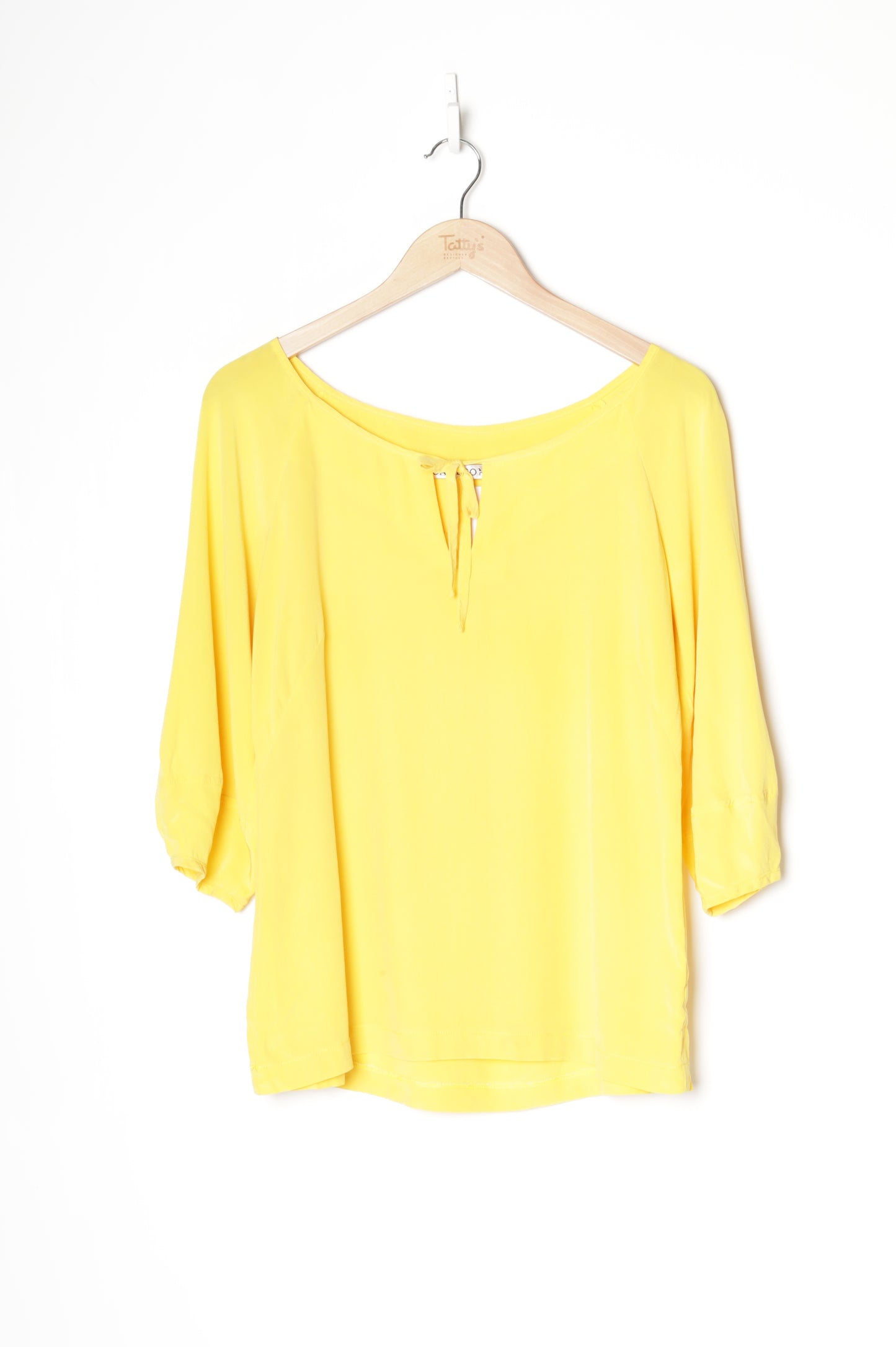Carlson Womens Yellow Blouse Size 12