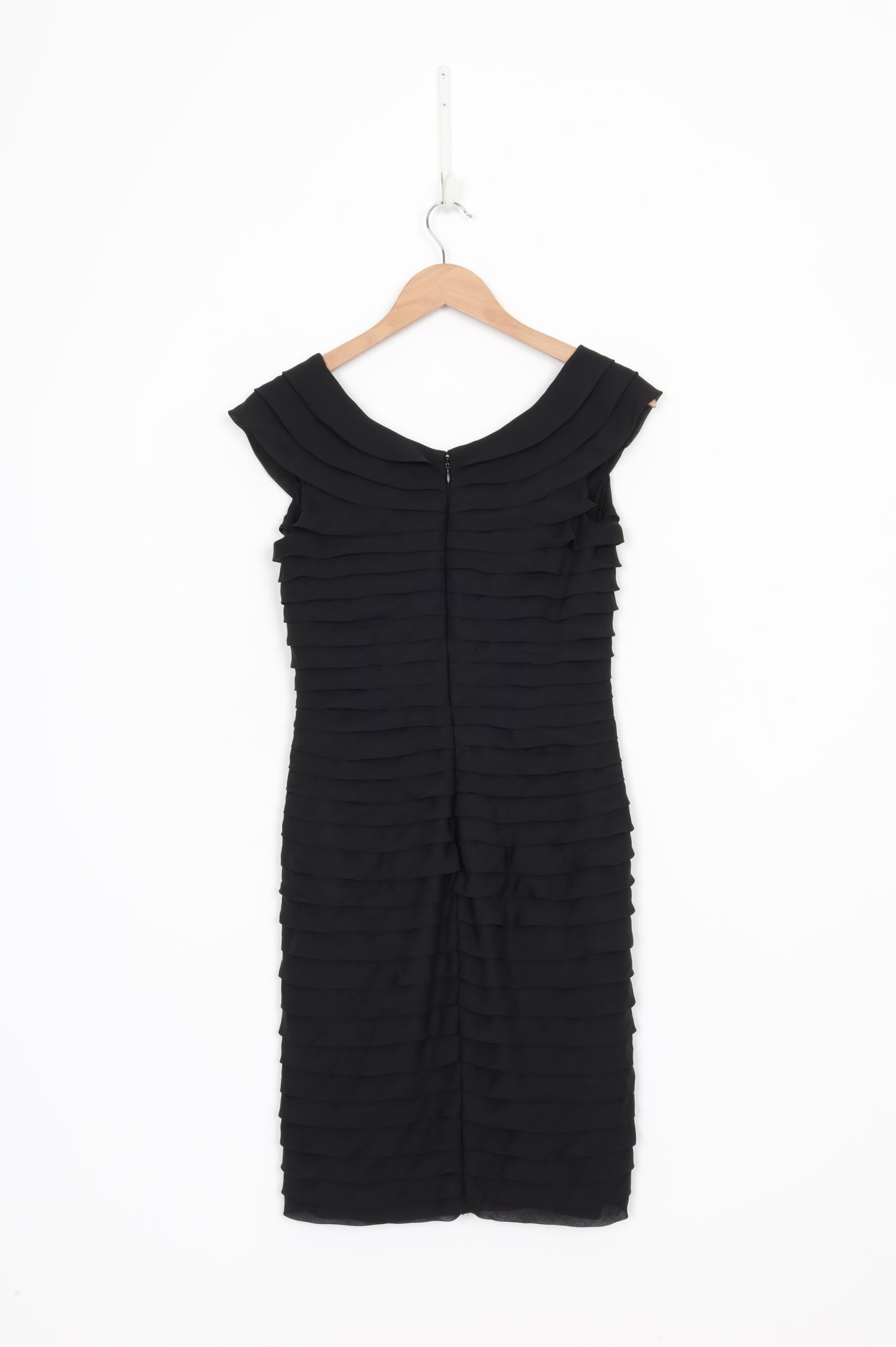 Adrianna Papell Womens Black Dress Size 6