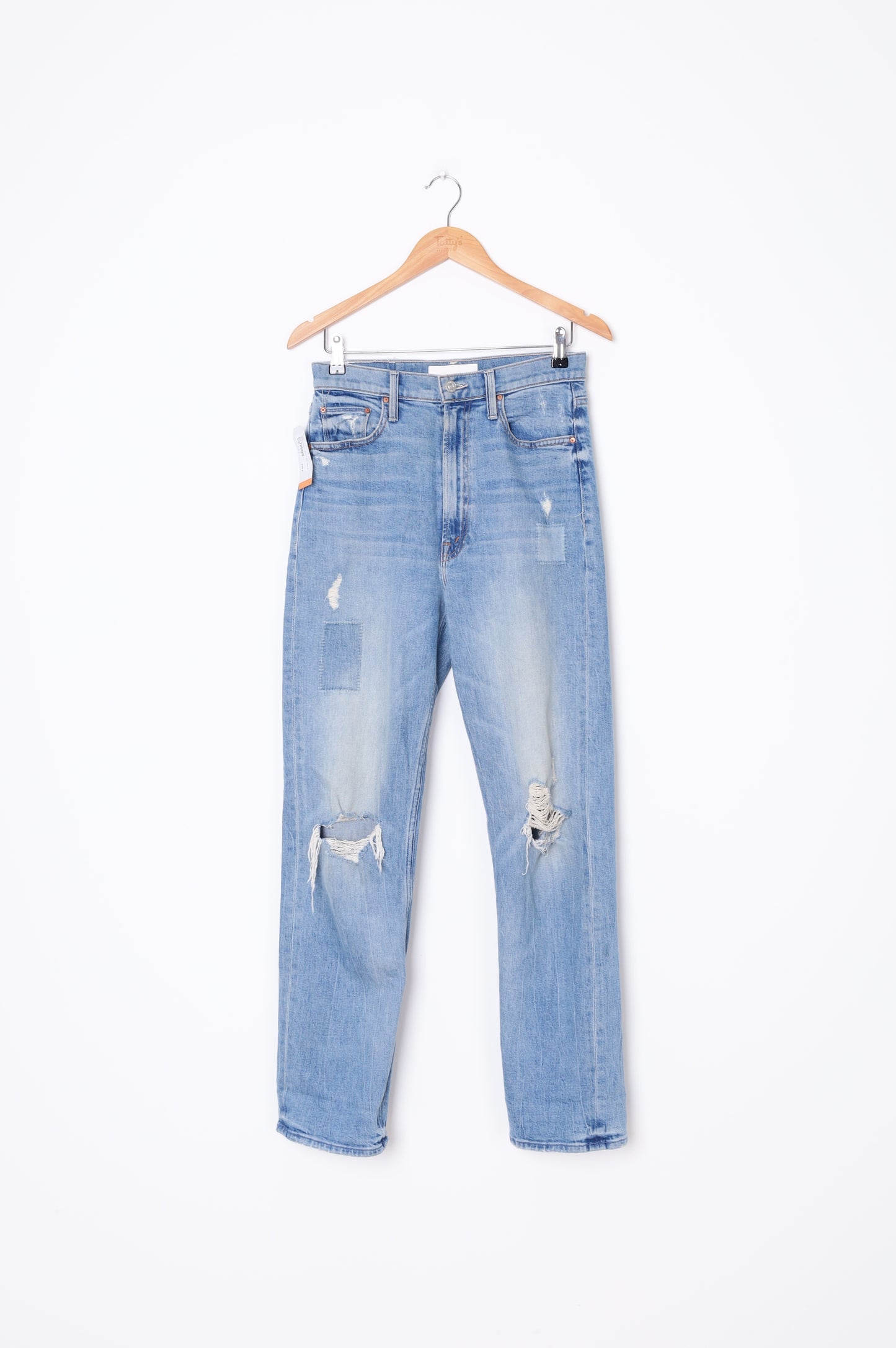 Mother Superior Womens Blue Jeans Size W 27