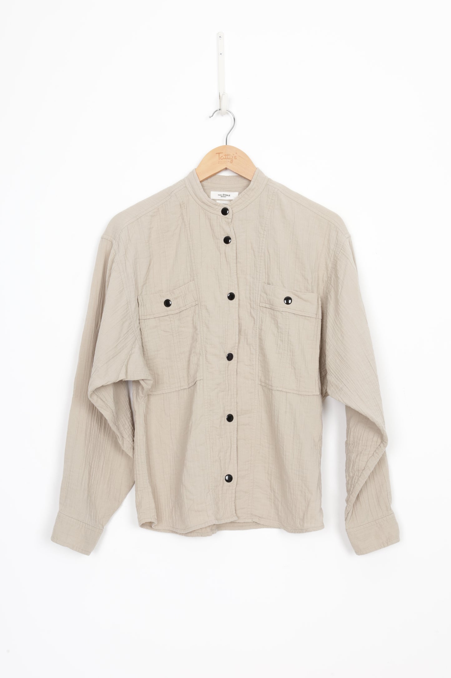 Isabel Etoile Marant Womens Beige Jacket Size 34