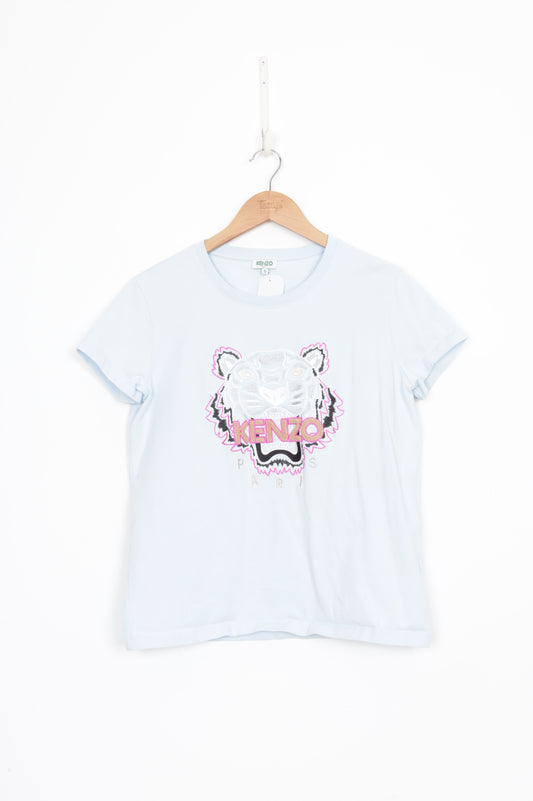 Kenzo Womens Blue T-shirt Size S