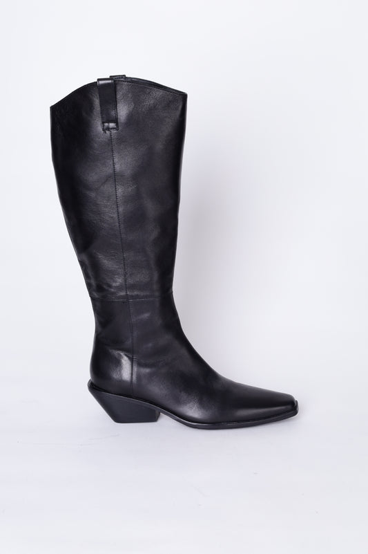 La Tribe Womens Black Boots  Size EU 42