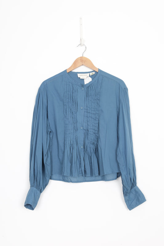 Karen Walker Womens Blue Shirt Size 10