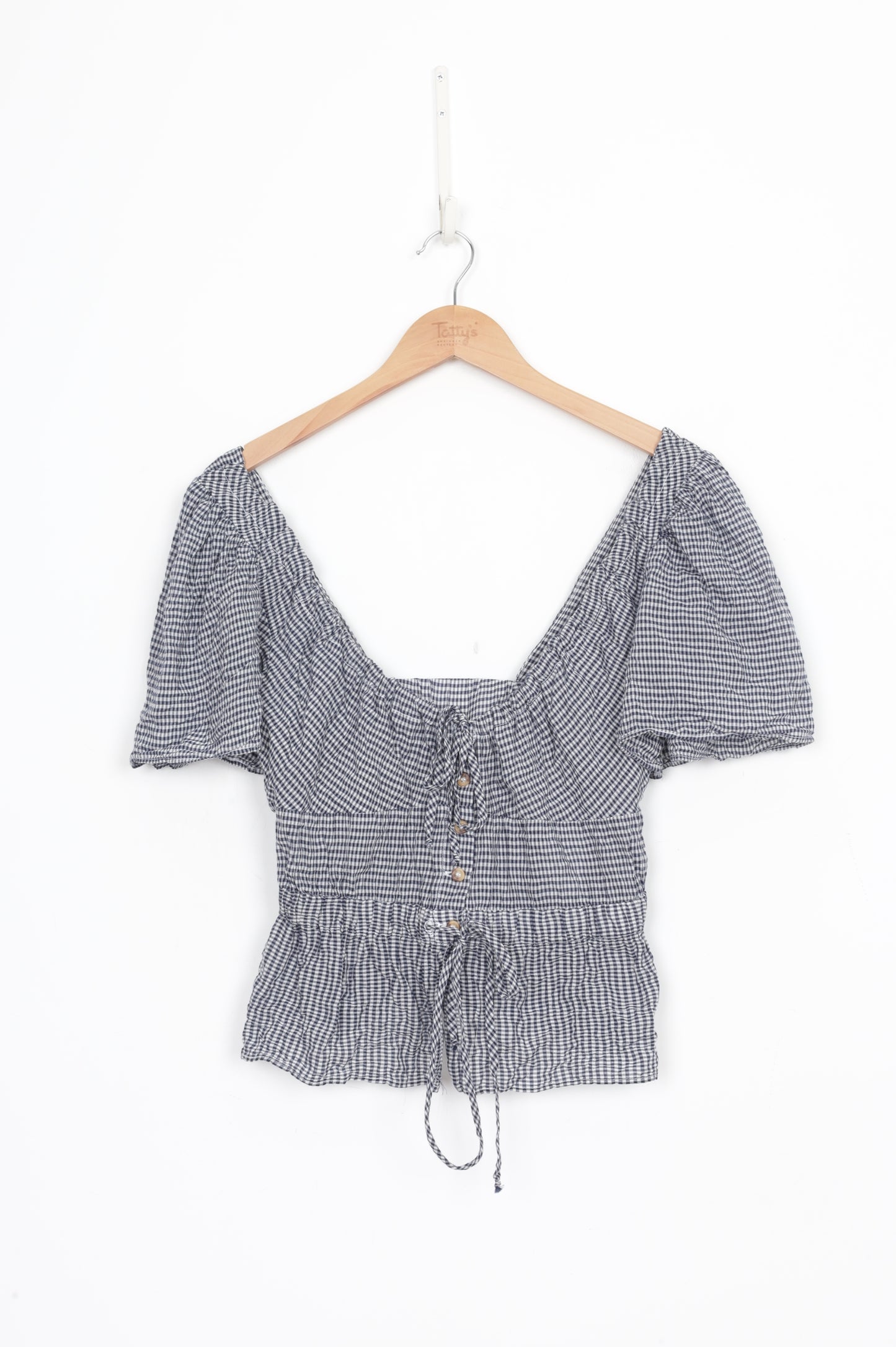 Ciao Lucia Womens Blue Top Size S