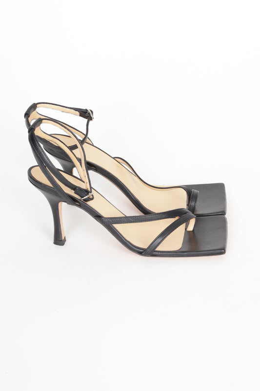 A.W.A.K.E. Mode Womens Black Heels Size EU 36