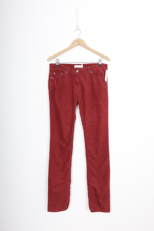 Isabel Marant Etoile Womens Red Pants Size 40