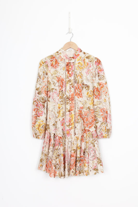 Zimmermann Womens Beige Dress Size 0