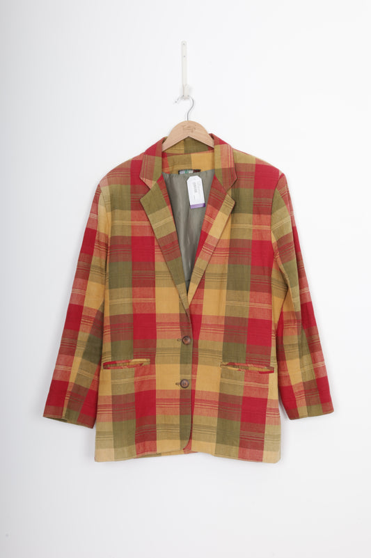 Suzy (NZ Vintage) Womens Red Blazer Size 16