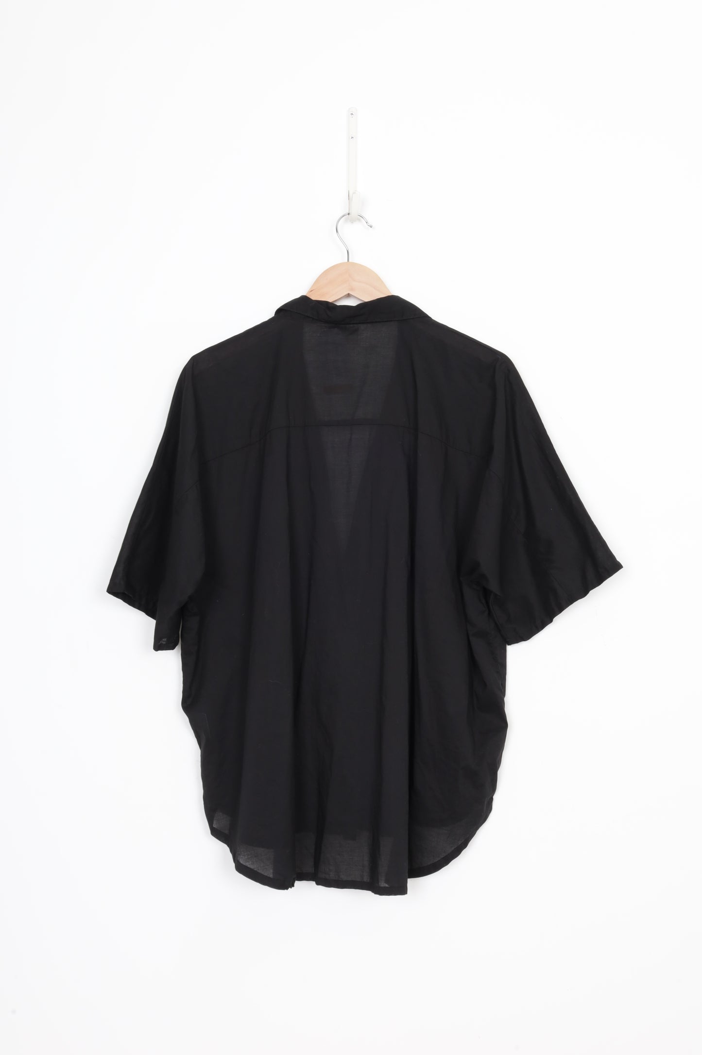 Soleil Soleil Womens Black Shirt Size M